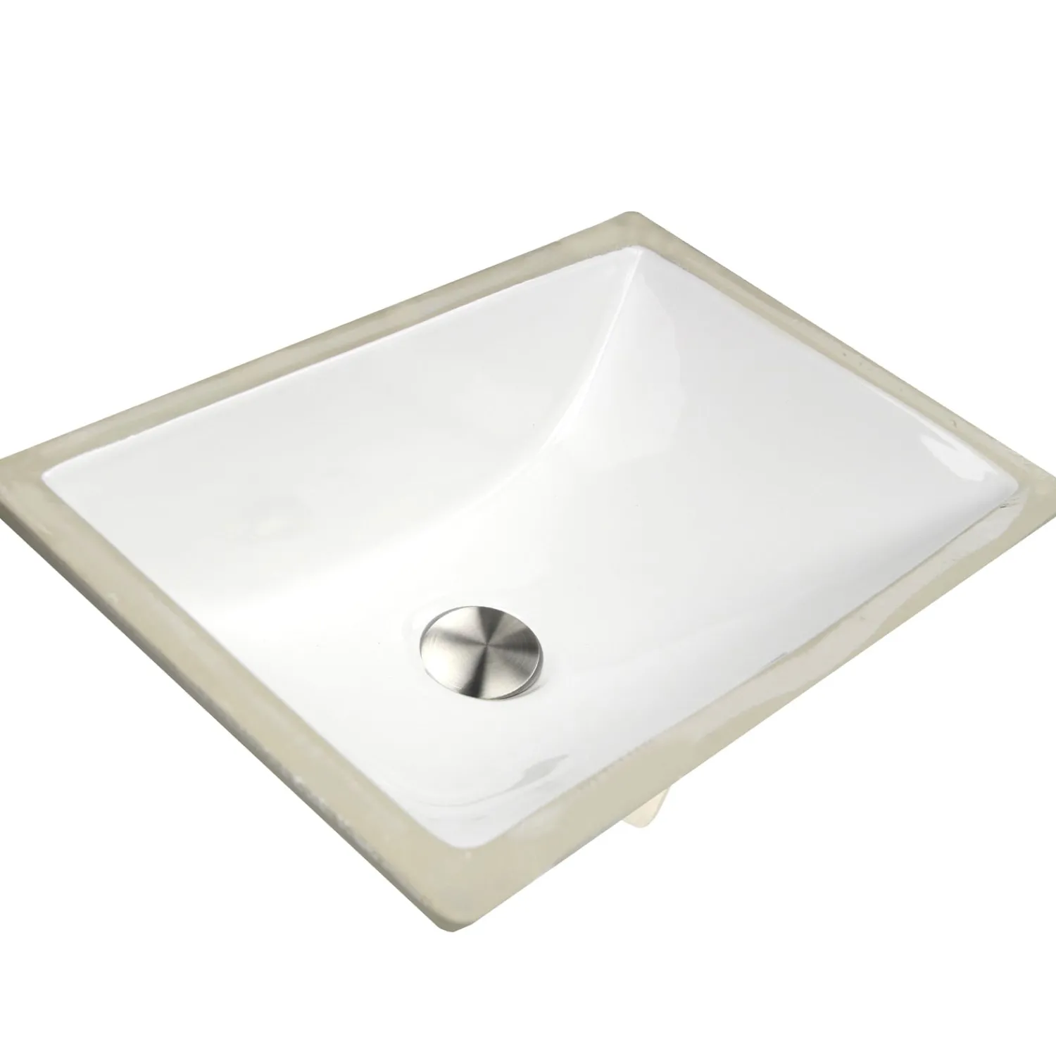 Best 16-Inch x 11-Inch Undermount Ceramic Sink Undermount