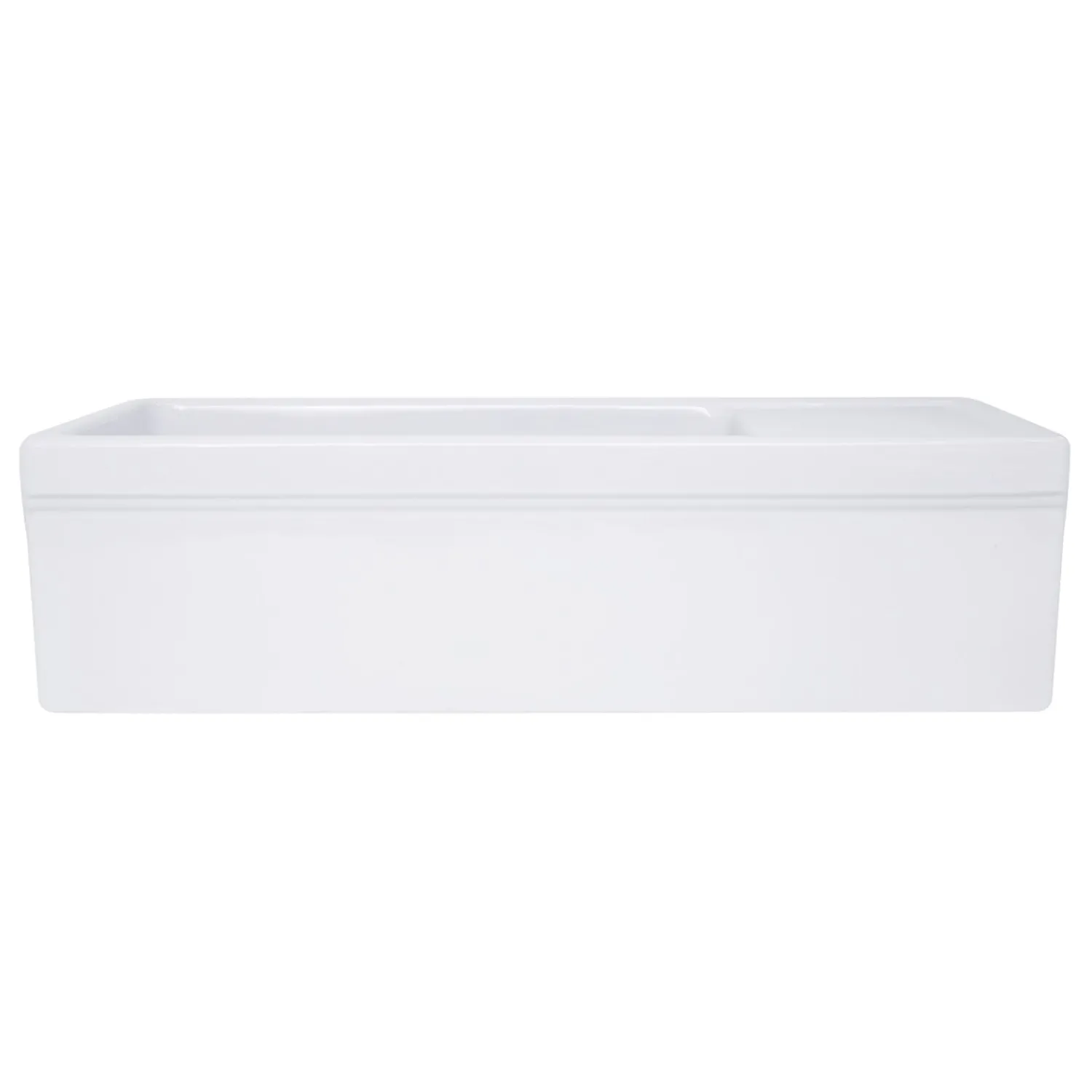 Best 36" Italian Farmhouse Fireclay Sink with Built-In Drainboard Single Bowl Sinks|Apron Front / Farmhouse Sinks