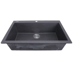 Best Large Single Bowl Dual-Mount Granite Composite Sinks Drop-In / Top Mount Sinks|Single Bowl Sinks