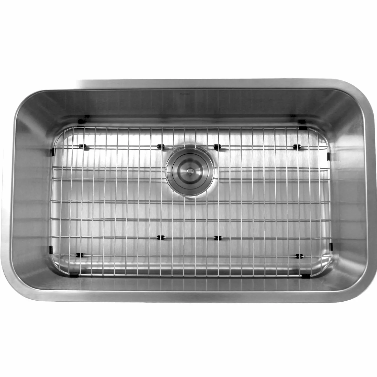 Best NS3018-9-16 30" Large Rectangle Single Bowl Undermount Stainless Steel Kitchen Sink, 9" Deep Stainless Steel Sinks|Single Bowl Sinks