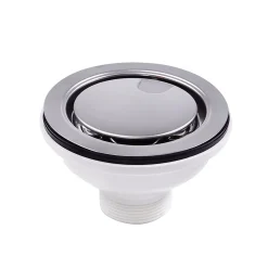 Outlet NS35LCC-CH Chrome Flip Top Crumb Cup Kitchen Drain Sink Drains, Disposer Flanges & Air Gaps