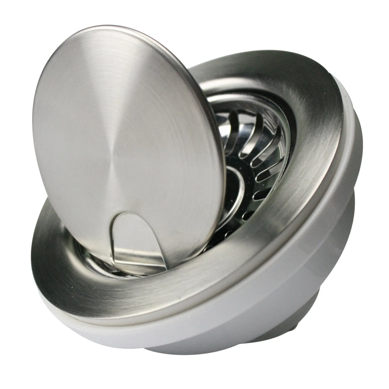 Clearance NS35LCC Flip Top Crumb Cup-Inch Kitchen Drain Sink Drains, Disposer Flanges & Air Gaps