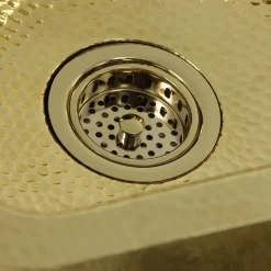 Sale Polished Brass 3.5-Inch Kitchen Sink Drain Sink Drains, Disposer Flanges & Air Gaps