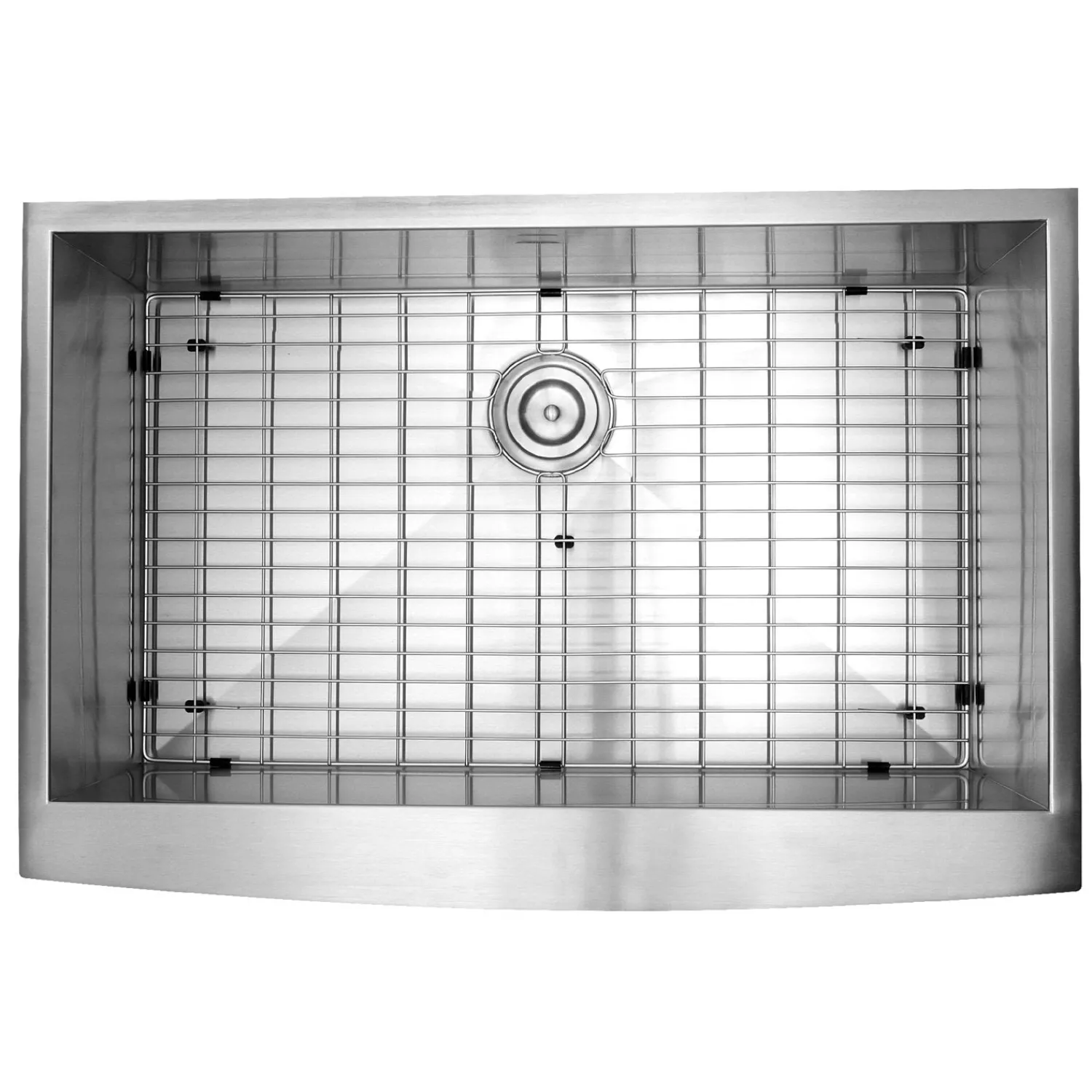 New 33" Pro Series Single Bowl Apron Front Stainless Steel Kitchen Sink Stainless Steel Sinks|Single Bowl Sinks