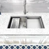 New 36" Pro Series Workstation Undermount Stainless Steel Kitchen Sink Workstation Sinks|Stainless Steel Sinks