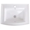 Discount 23" Rectangular Drop-In Ceramic Vanity Sink Drop-In / Top Mount Sinks