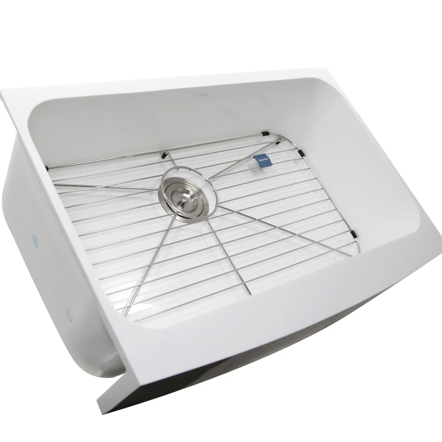 RetroFit Glacier Stone Double Bowl Ezapron Kitchen Sink Double Bowl Sinks|Apron Front / Farmhouse Sinks