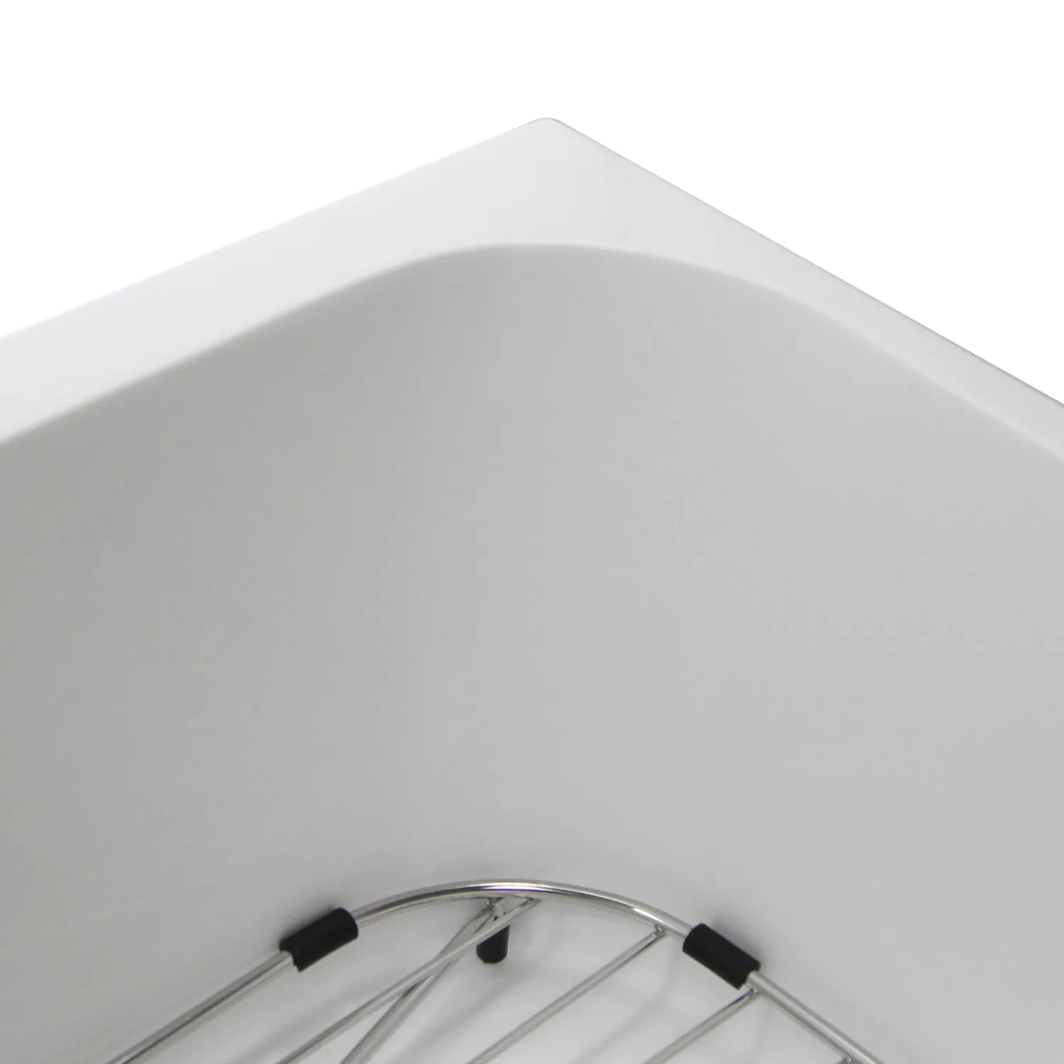 RetroFit Glacier Stone Double Bowl Ezapron Kitchen Sink Double Bowl Sinks|Apron Front / Farmhouse Sinks