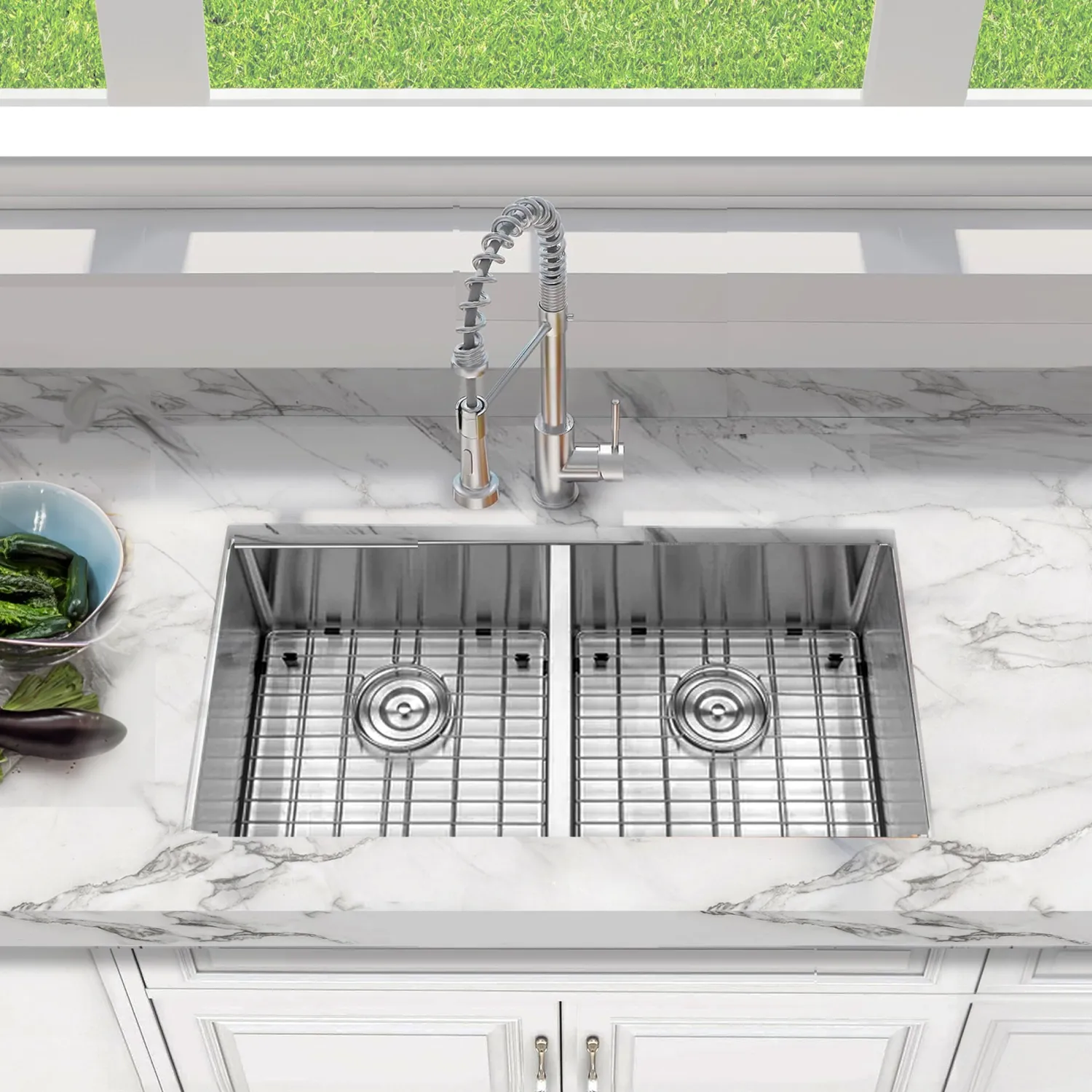Best Small Radius Undermount Double Bowl Stainless Sink Double Bowl Sinks|Undermount Sinks