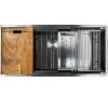 New 42" Small Radius Undermount Workstation Kitchen Sink Workstation Sinks|Stainless Steel Sinks