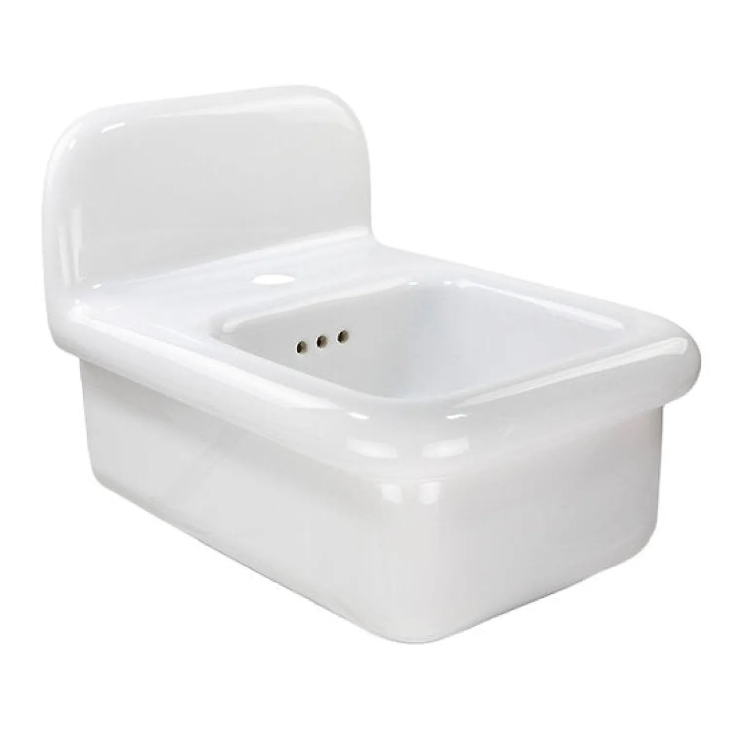 Outlet Small Wall Mounted Bathroom Sink Laundry & Utility Sinks