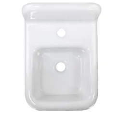 Outlet Small Wall Mounted Bathroom Sink Laundry & Utility Sinks