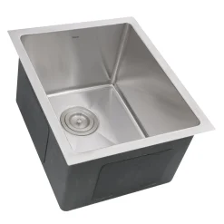 Best SR1815 - 15" Pro Series Rectangle Undermount Small Radius Stainless Steel Bar/Prep Sink Bar / Prep Sinks
