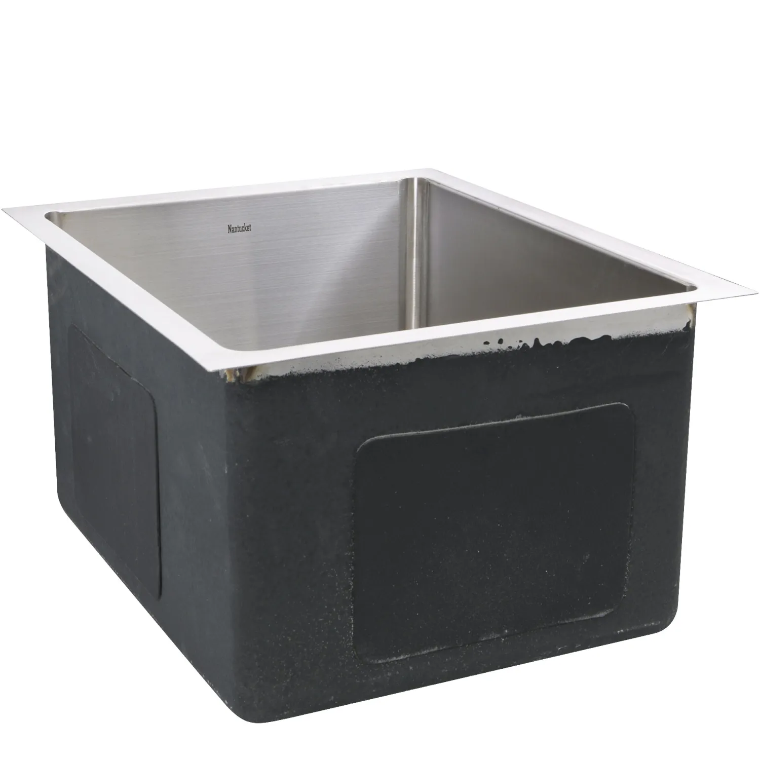 Best SR1815 - 15" Pro Series Rectangle Undermount Small Radius Stainless Steel Bar/Prep Sink Bar / Prep Sinks