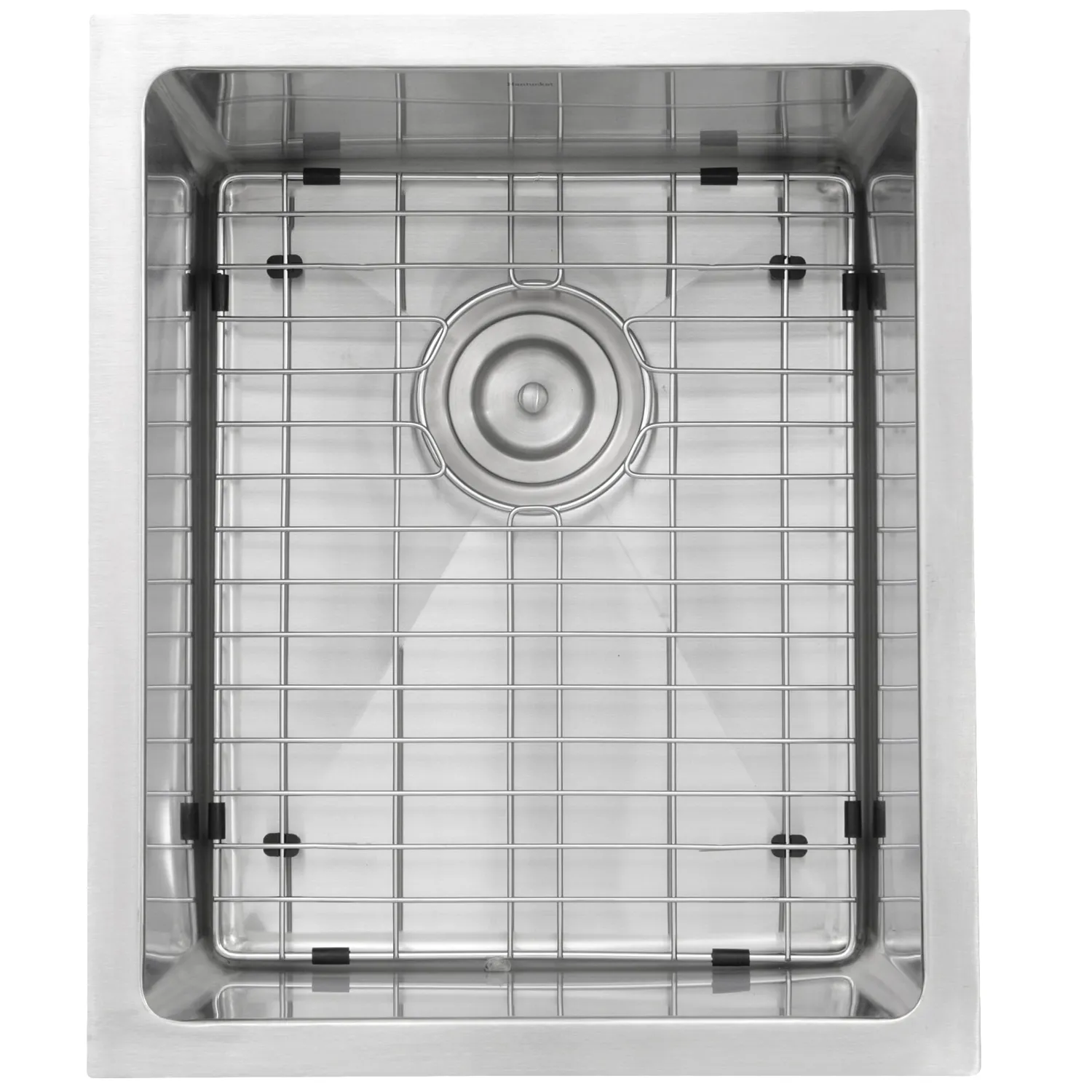 Best SR1815 - 15" Pro Series Rectangle Undermount Small Radius Stainless Steel Bar/Prep Sink Bar / Prep Sinks