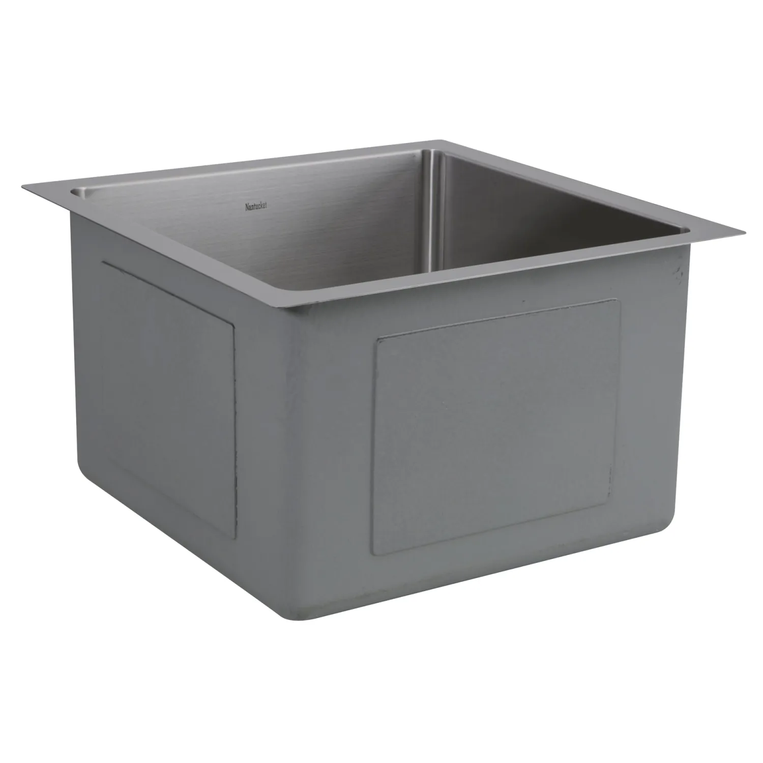 Clearance SR1515 - 15" Pro Series Square Undermount Small Radius Stainless Steel Bar/Prep Sink Bar / Prep Sinks