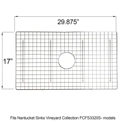 New Stainless Steel Bottom Grid BG-VC33S Bottom Grids