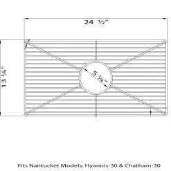Clearance Stainless Steel Bottom Grid BG-HC30 Bottom Grids