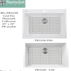 Discount Stainless Steel Bottom Grid BG-PR3320 Bottom Grids