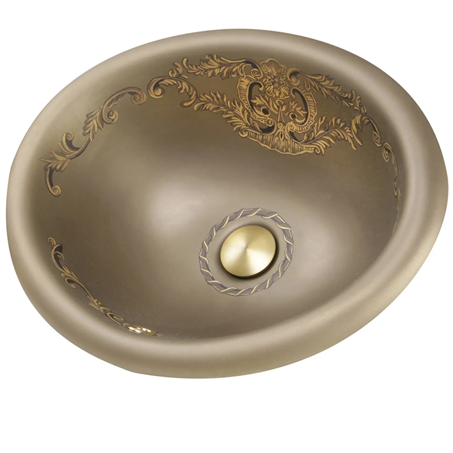 Discount St. Louis Italian Fireclay Vanity Sink Drop-In / Top Mount Sinks