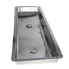Online TRS48-OF Stainless Steel Double Trough Undermount Bathroom Sink with Overflow Undermount|Stainless Steel Sinks