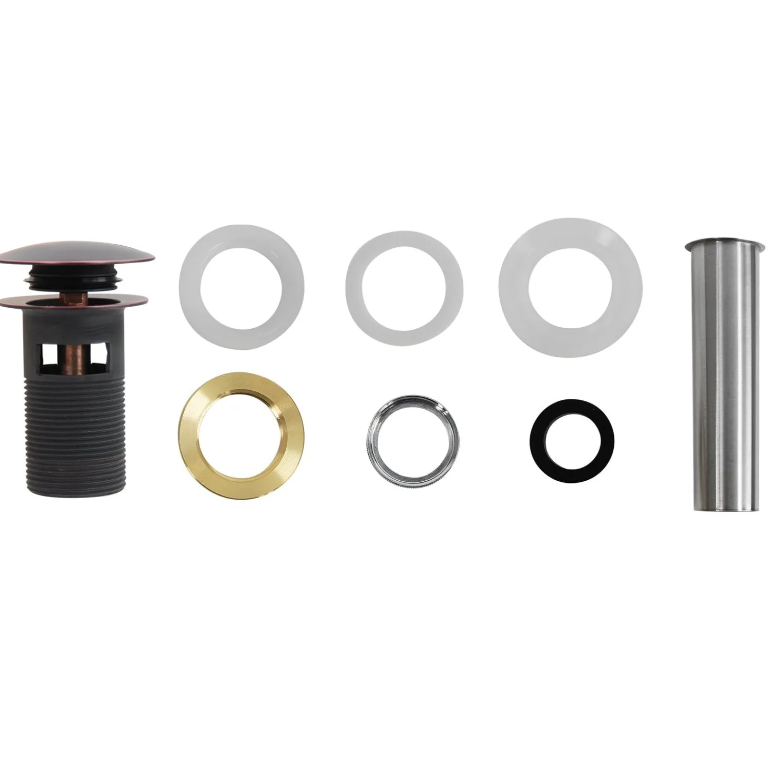 Umbrella Drain with Overflow Sink Drains|Overflow Bathroom Sink Drains