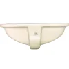 Clearance Undermount Ceramic Sink in White 17-1/8" x 11-1/4" Undermount