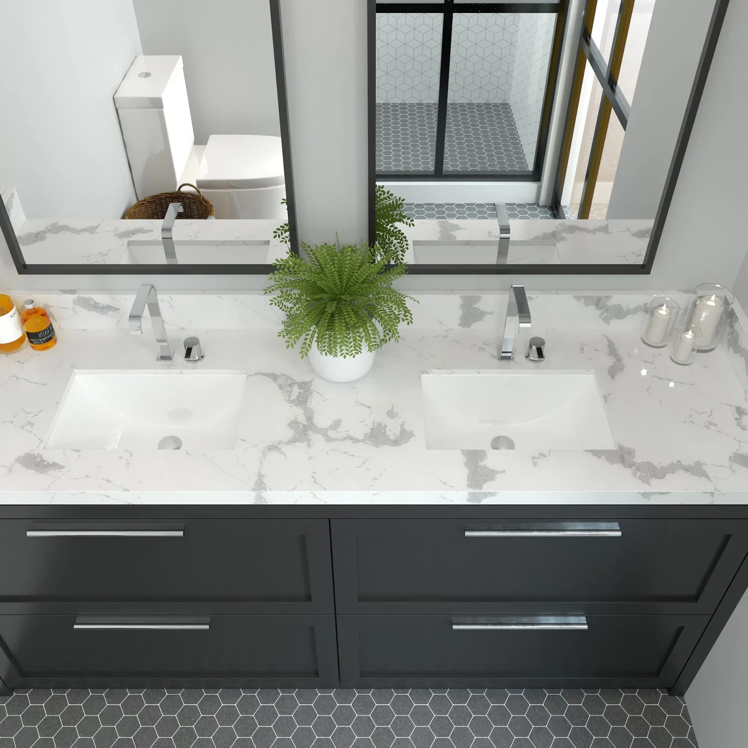 Clearance Undermount Ceramic Sink in White 17-1/8" x 11-1/4" Undermount