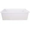 Outlet 32" Undermount Fireclay Kitchen Sink Wellfleet-3218W Single Bowl Sinks|Undermount Sinks