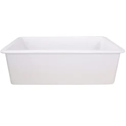 Outlet 32" Undermount Fireclay Kitchen Sink Wellfleet-3218W Single Bowl Sinks|Undermount Sinks