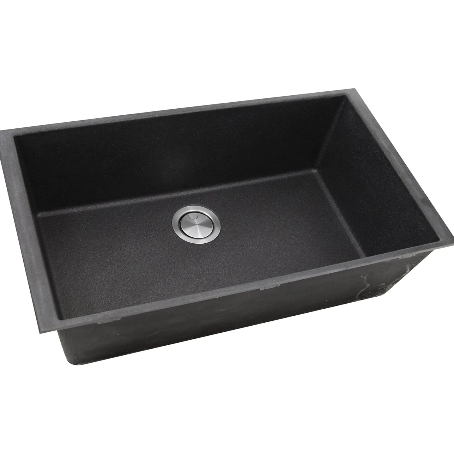 Sale 33" Undermount Granite Composite Sink Single Bowl Sinks|Undermount Sinks
