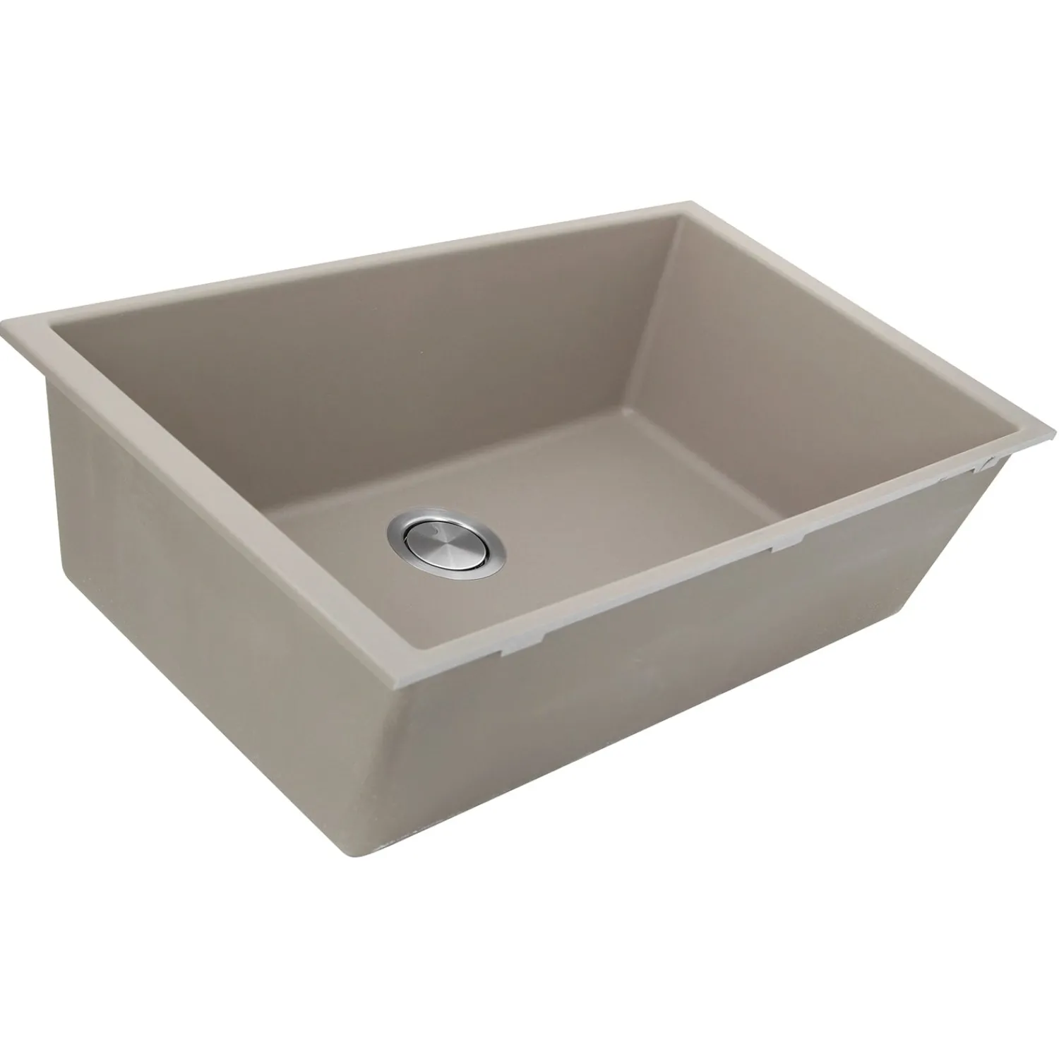 Sale 33" Undermount Granite Composite Sink Single Bowl Sinks|Undermount Sinks
