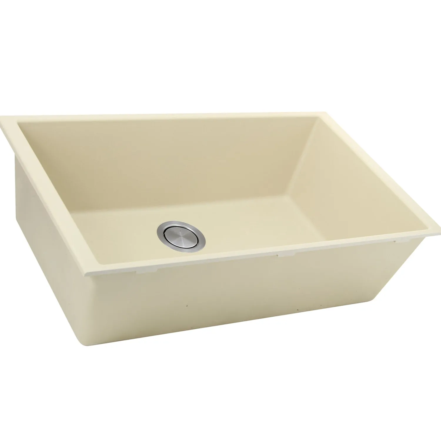 Sale 33" Undermount Granite Composite Sink Single Bowl Sinks|Undermount Sinks