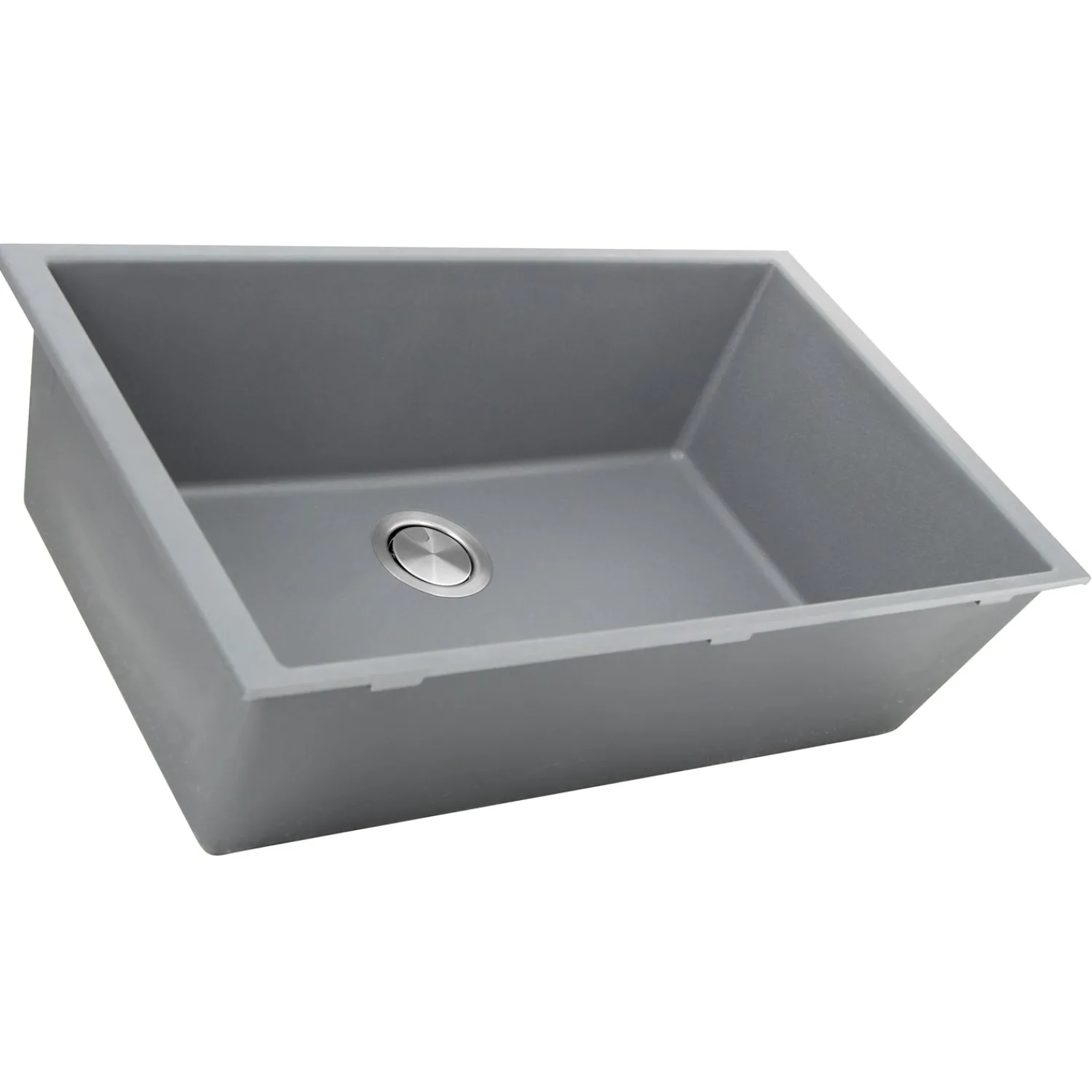 Sale 33" Undermount Granite Composite Sink Single Bowl Sinks|Undermount Sinks