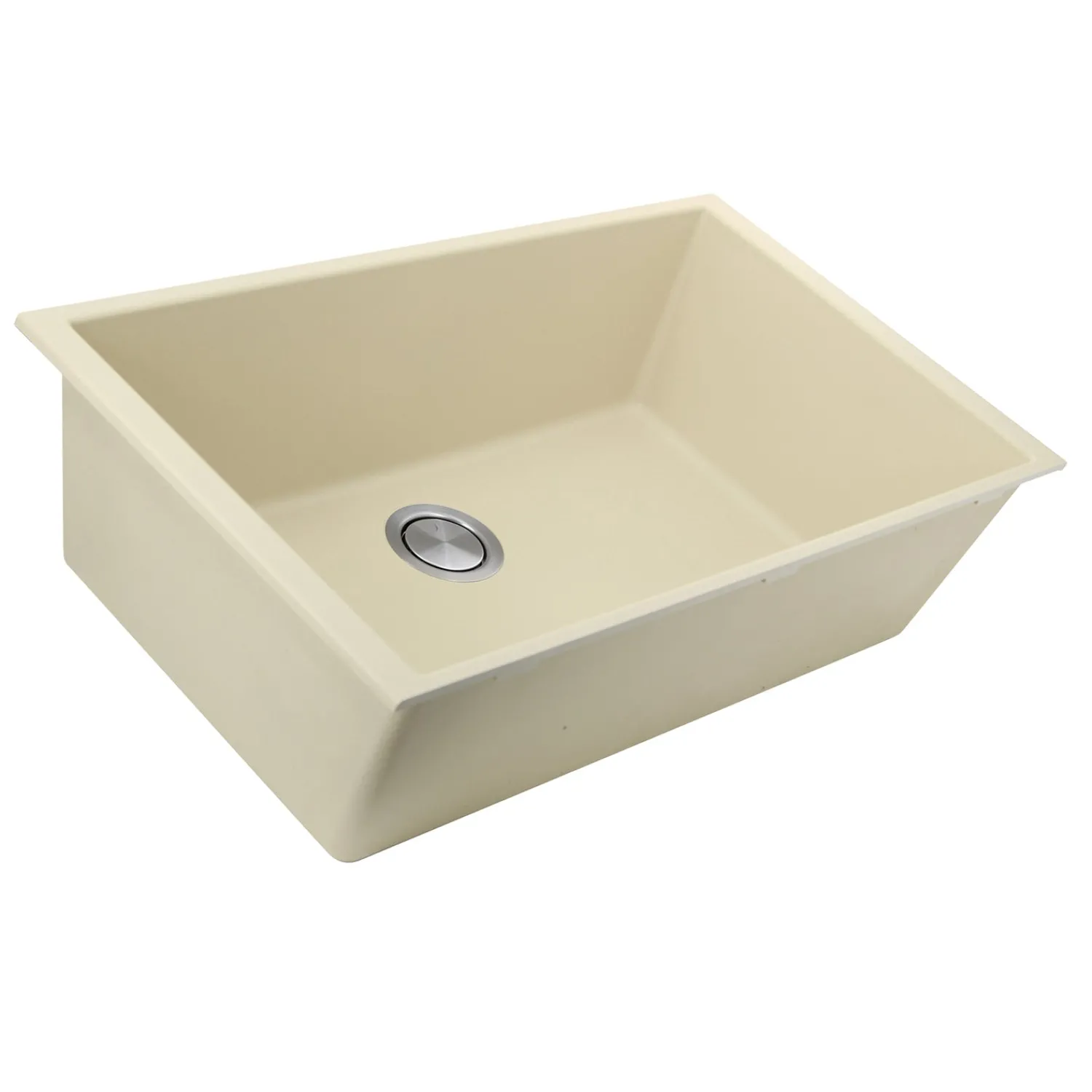 Sale 33" Undermount Granite Composite Sink Single Bowl Sinks|Undermount Sinks