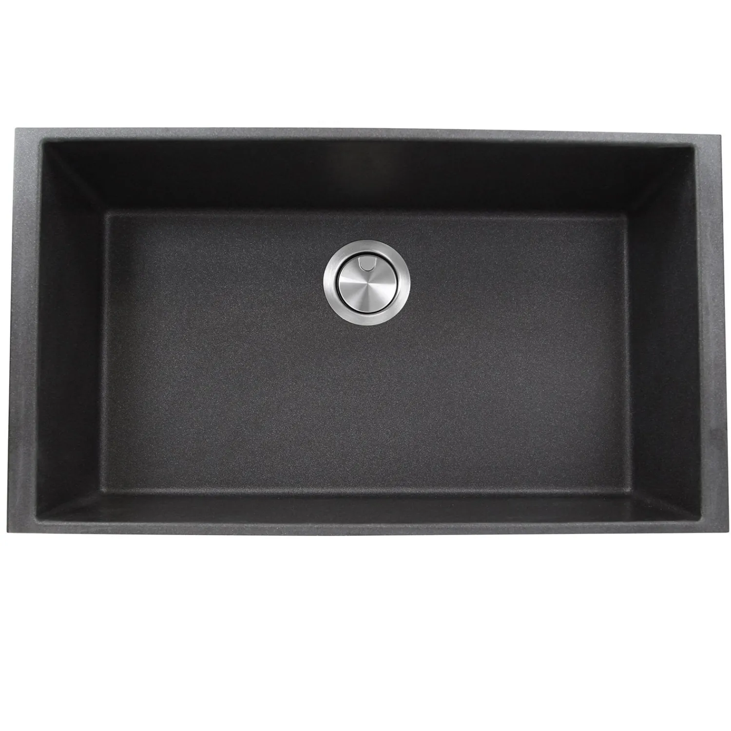 Sale 33" Undermount Granite Composite Sink Single Bowl Sinks|Undermount Sinks
