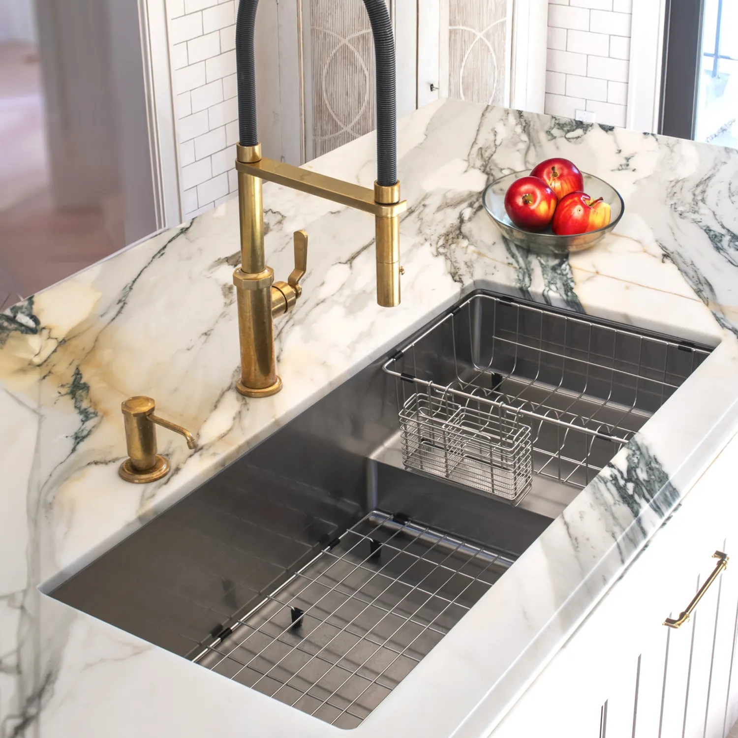 Online 39" Undermount Kitchen Sink with Raised Platform Stainless Steel Sinks|Single Bowl Sinks
