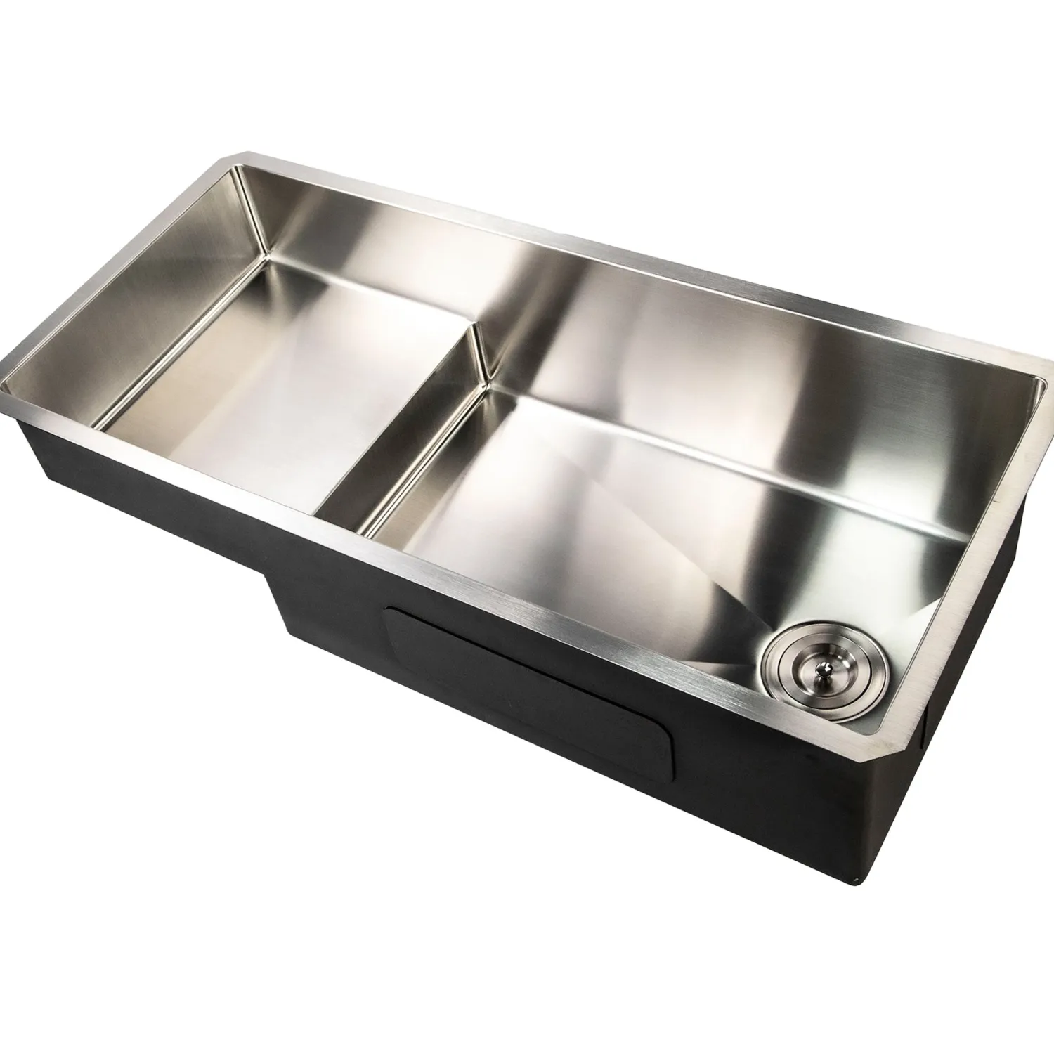Online 39" Undermount Kitchen Sink with Raised Platform Stainless Steel Sinks|Single Bowl Sinks