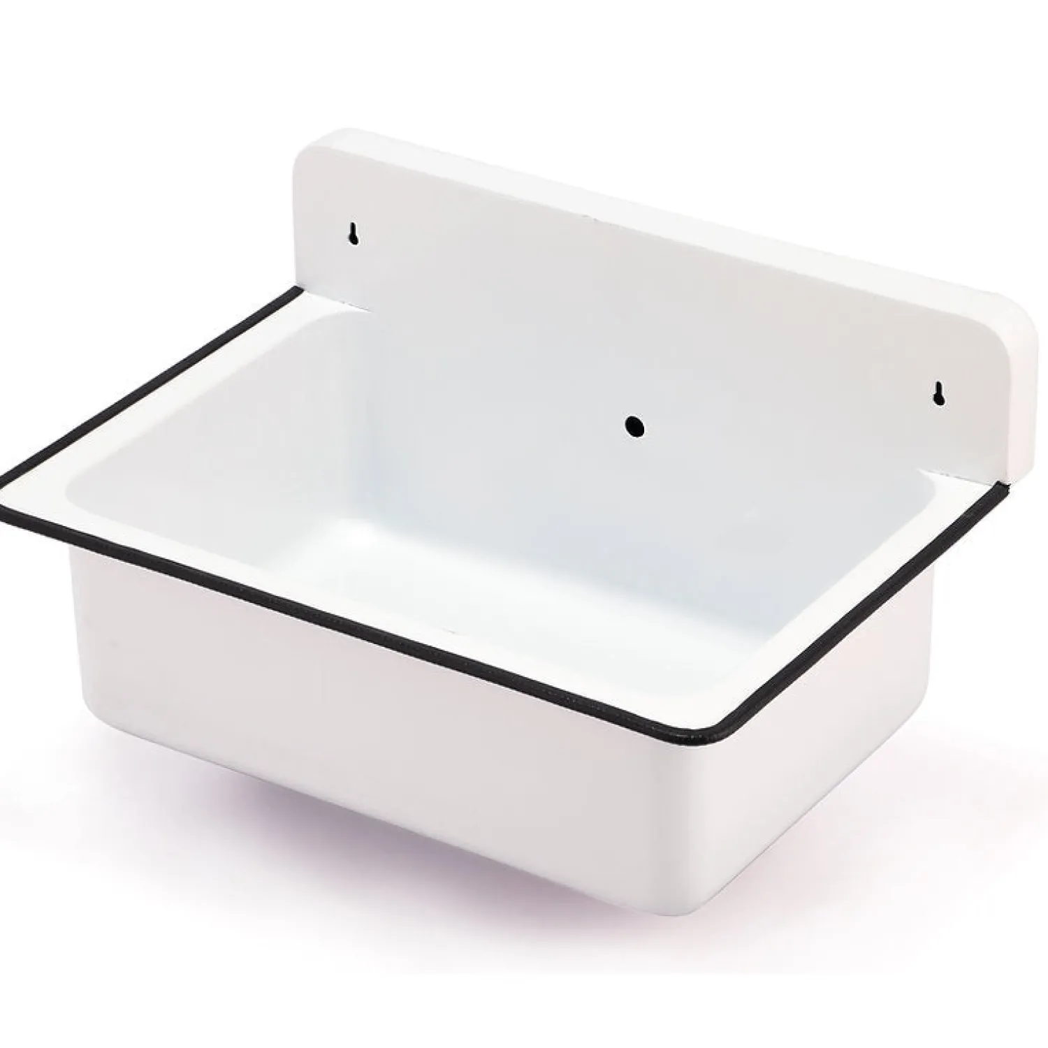 Hot 20" Wall Mount Utility or Bathroom Sink With Overflow Laundry & Utility Sinks