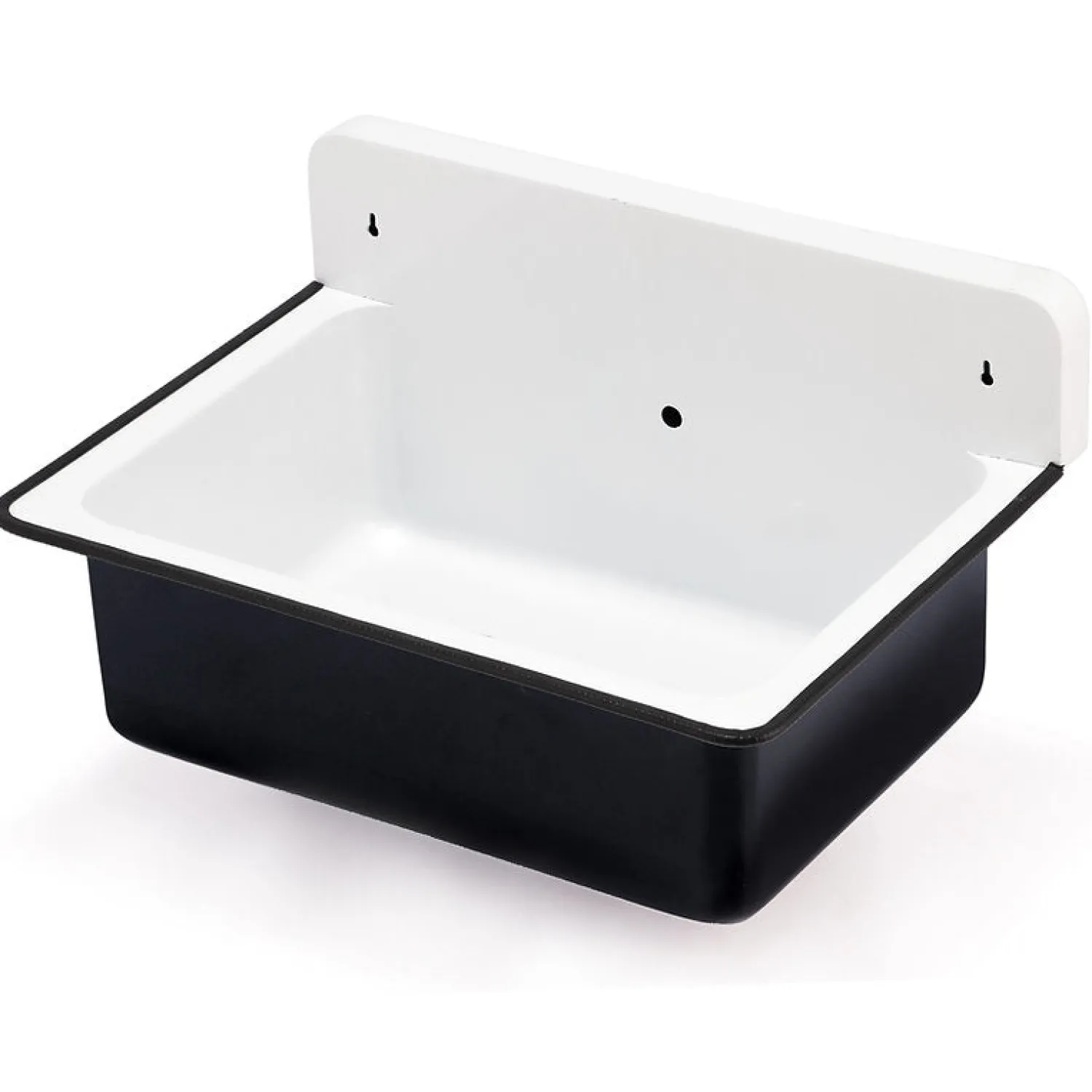 Hot 20" Wall Mount Utility or Bathroom Sink With Overflow Laundry & Utility Sinks