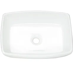 Online White Rectangular Vessel Sink NSV1913 Drop-In / Top Mount Sinks