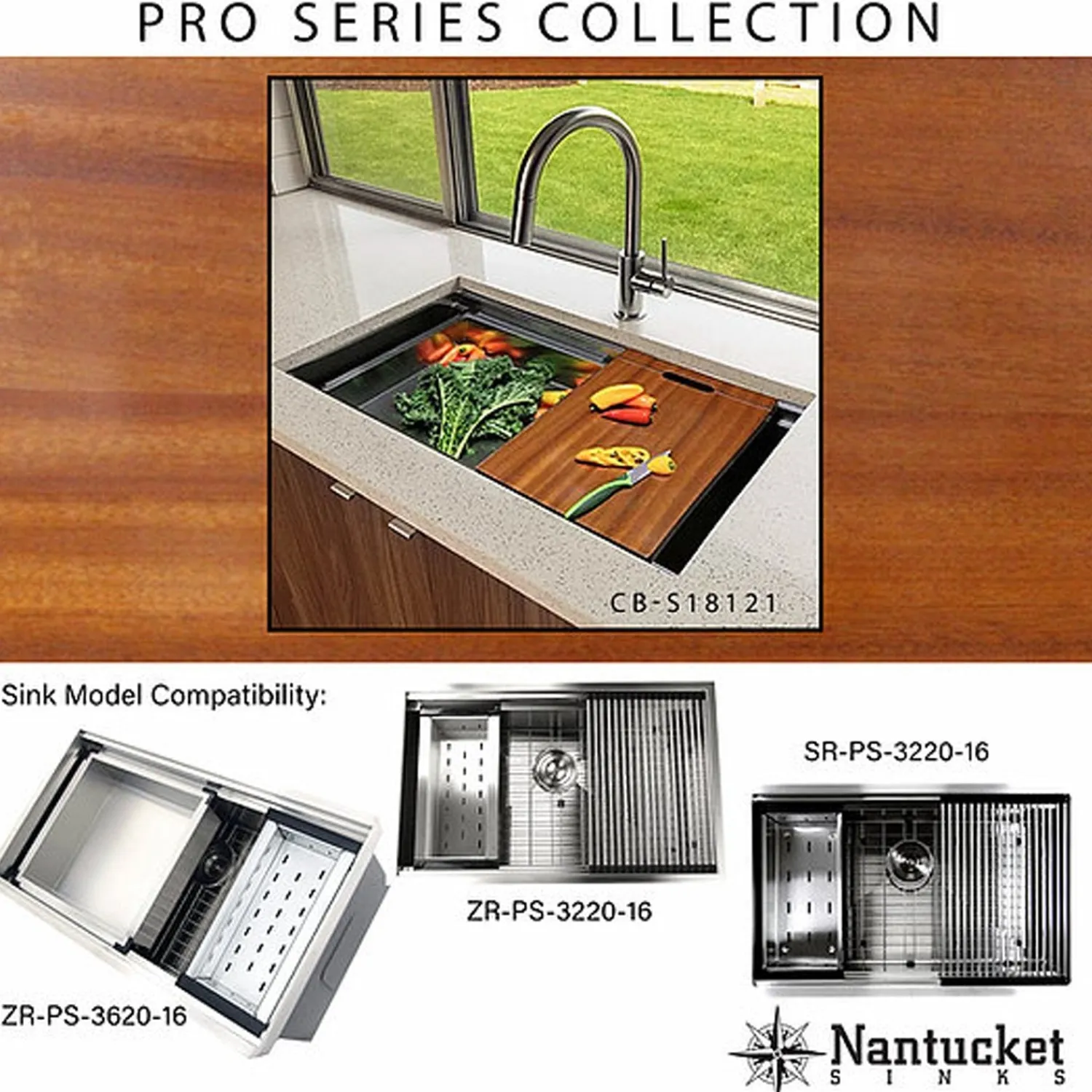 18" x 12" Pro Series Prep Station Cutting Board CB-S18121 Cutting Boards