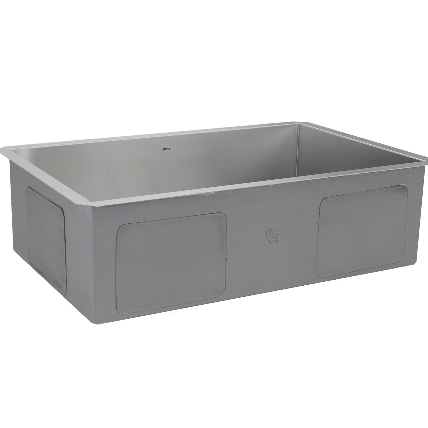 Sale ZR2818-8-16 - 28" Pro Series Rectangle Single Bowl Undermount Zero Radius Stainless Steel Kitchen Sink, 8" Deep Stainless Steel Sinks|Single Bowl Sinks