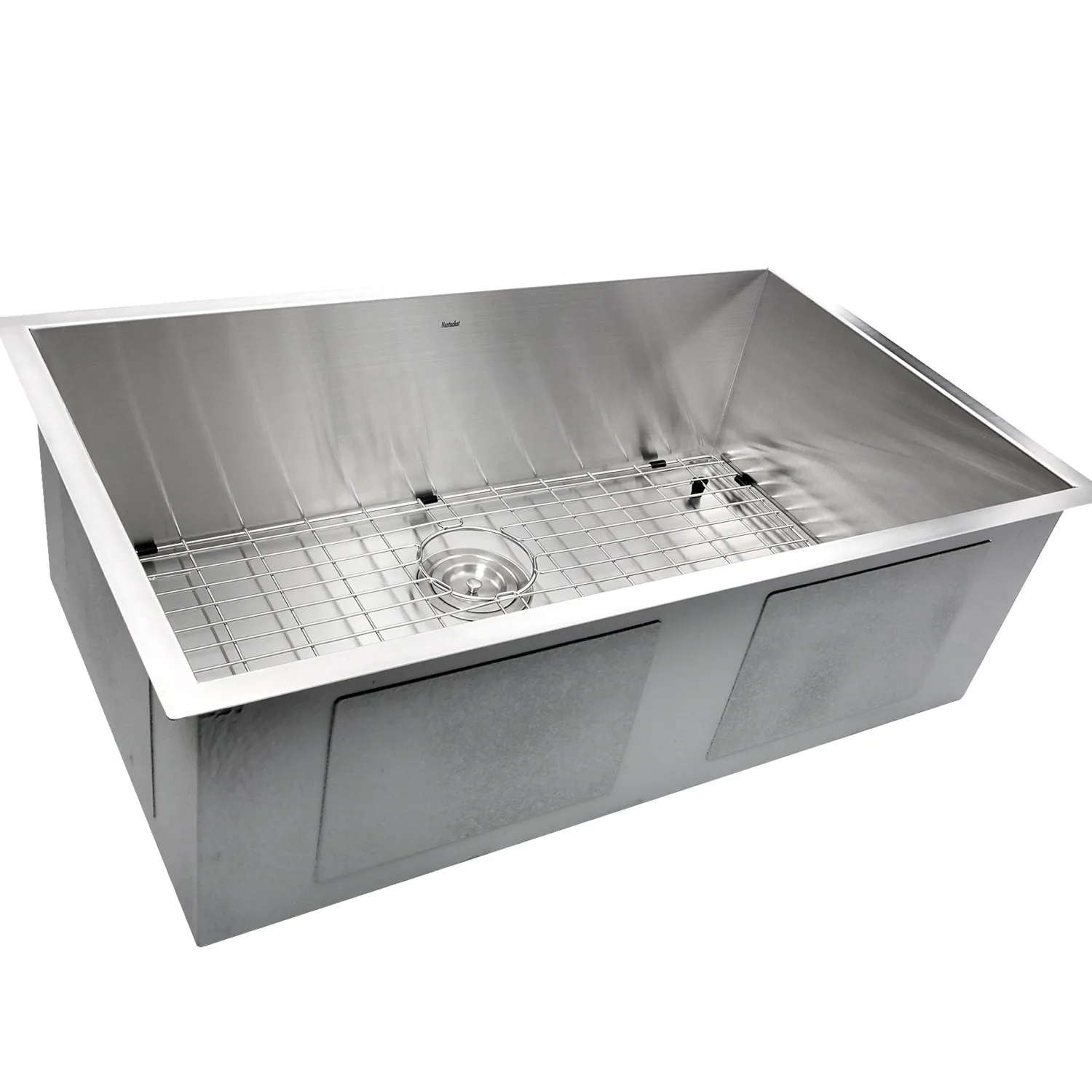Outlet ZR3219-16 - 32" Pro Series Large Rectangle Single Bowl Undermount Zero Radius Stainless Steel Kitchen Sink Stainless Steel Sinks|Single Bowl Sinks