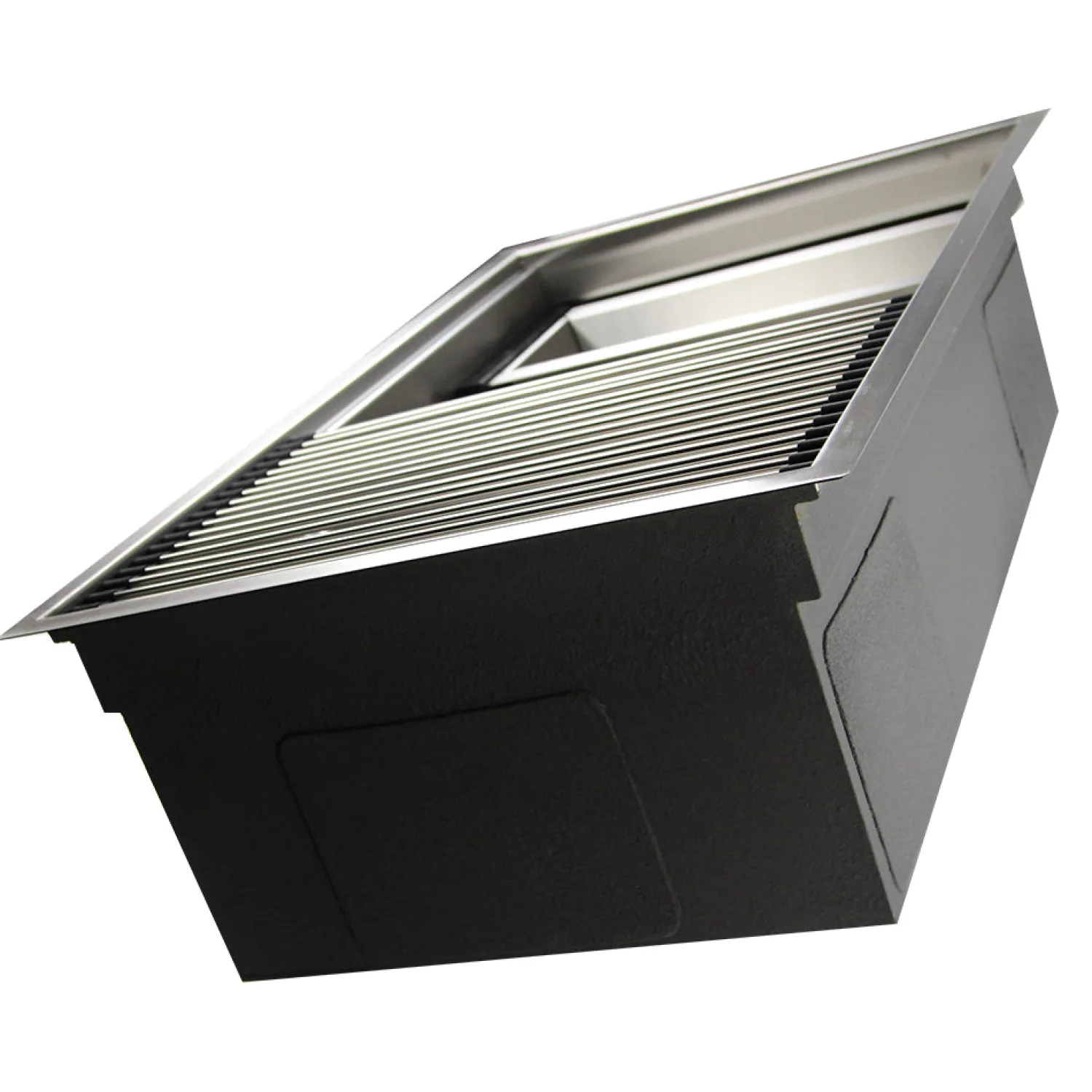 New ZR-PS-3220-16 - 32" Pro Series Workstation Undermount Stainless Steel Kitchen Sink, with Included Rolling Mat, Grid, Colander, and Drain. Workstation Sinks|Stainless Steel Sinks