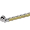 Hot 16" Polished Chrome Grab Bar with Glass Grab Bars