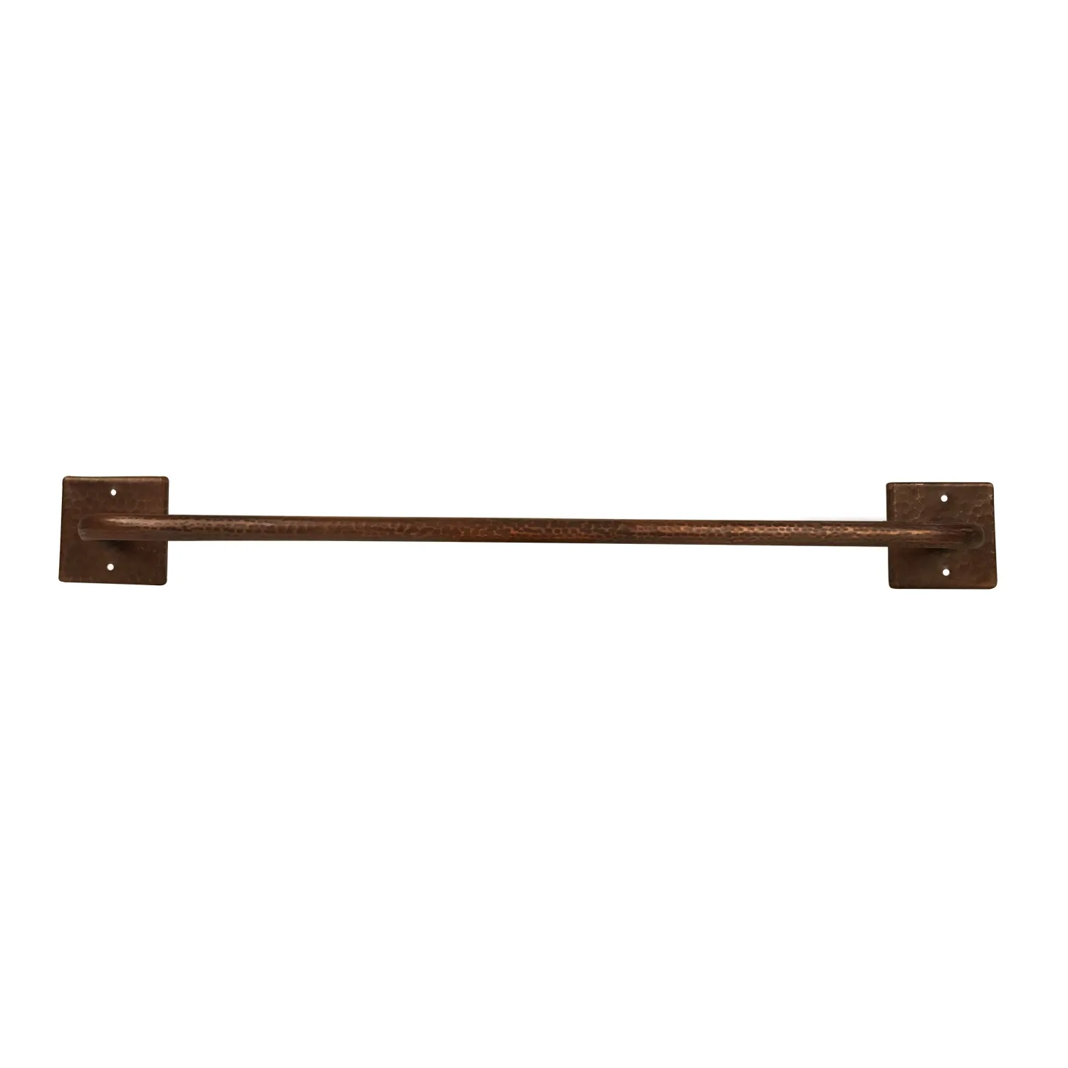 Discount 24" Hand Hammered Copper Towel Bar Towel Bars