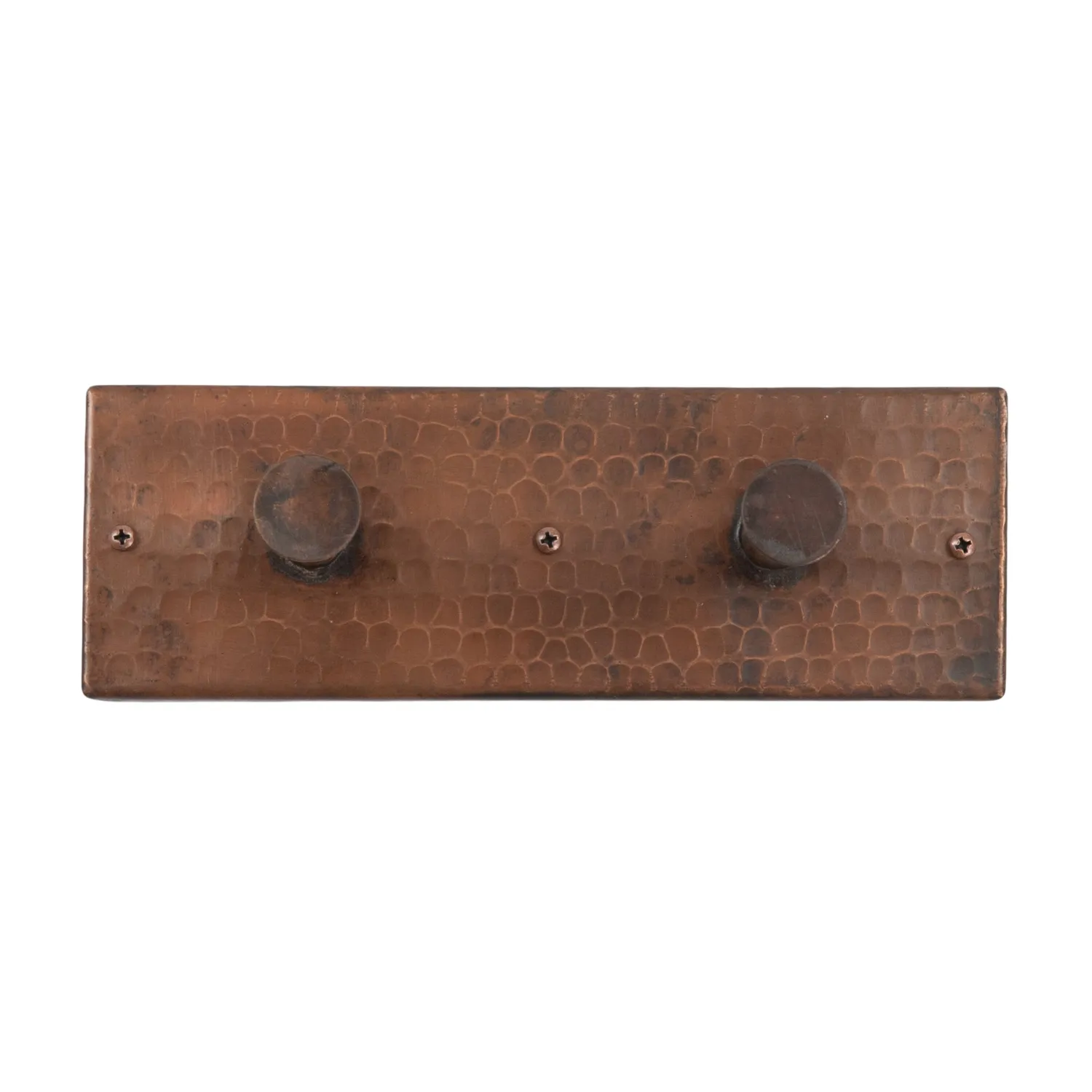 Clearance Hand Hammered Copper Double Robe/Towel Hook Robe Hooks
