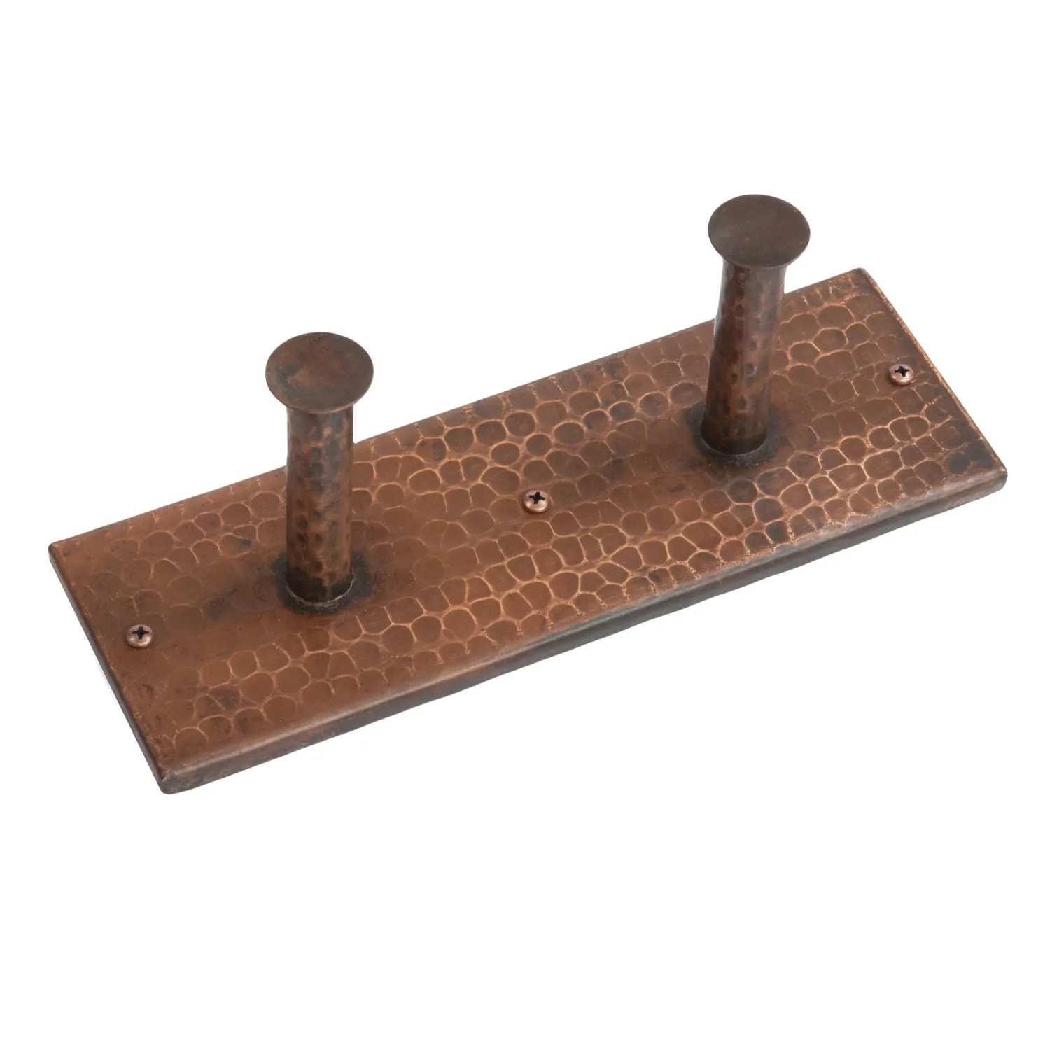 Clearance Hand Hammered Copper Double Robe/Towel Hook Robe Hooks