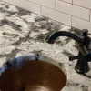Outlet 12" Round Hammered Copper Bar Sink with 2" Drain Size Bar / Prep Sinks